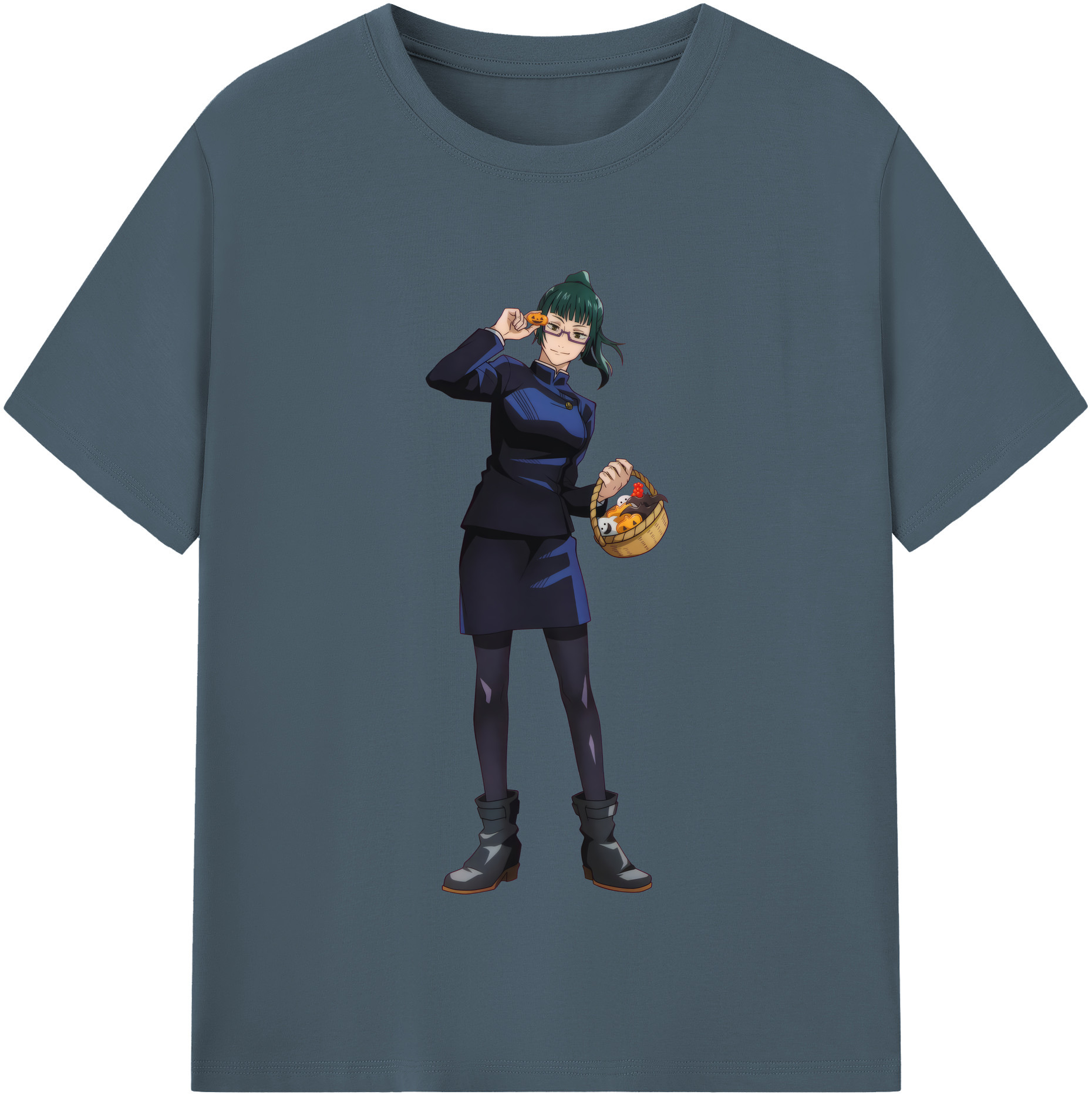 （画像用） 呪術廻戦 Jujutsu Kaisen 綿100％半袖Tシャツ（フロントプリント）